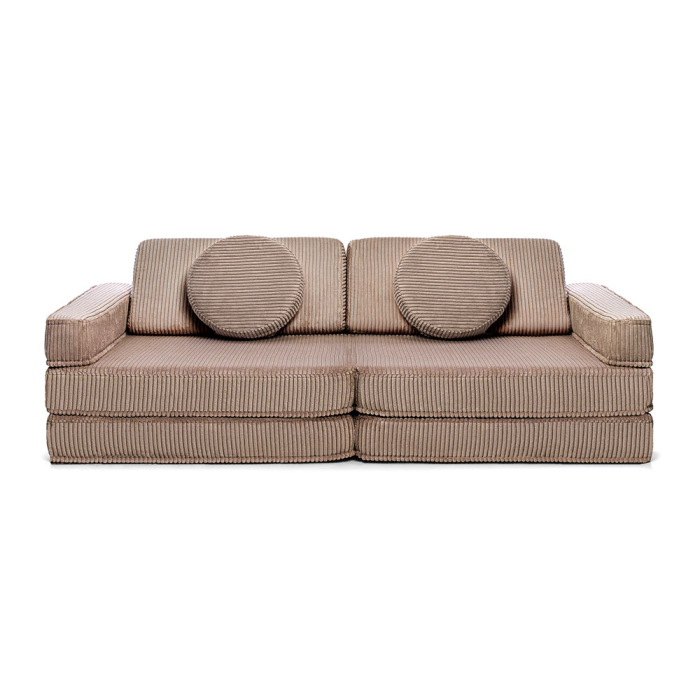 Cord Kindersofa Chocolate – warme Farbe, perfekter Komfort im Kinderzimmer